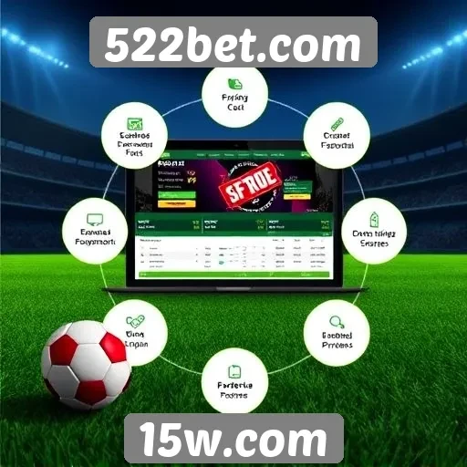 Análise das funcionalidades do site 522bet.com